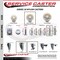Service Caster 4 Inch Nylon Wheel Swivel 58 Inch Threaded Stem Caster Set with Brake SCC SCC-TS20S414-NYS-TLB-58212-4 - alternate 4
